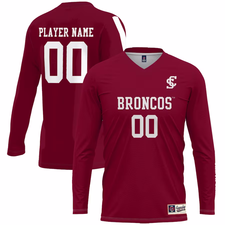 Santa Clara Broncos GameDay Greats Youth NIL Pick-A-Player Lightweight Women's Volleyball Jersey - Maroon - Jersey