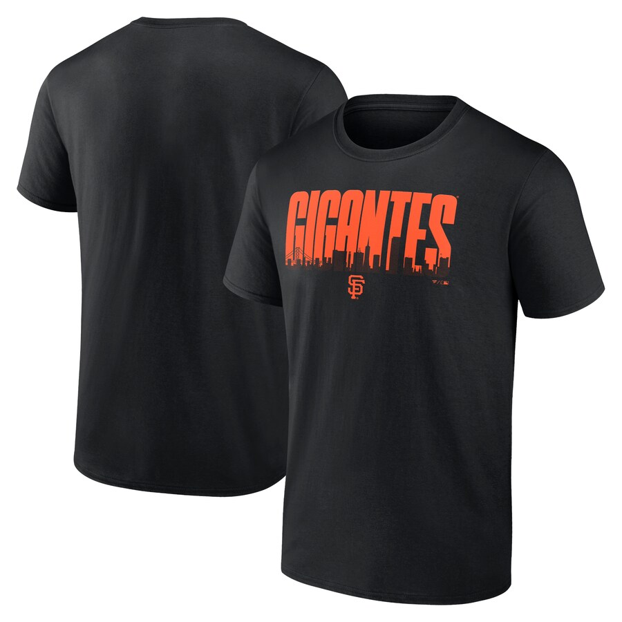 Men's San Francisco Giants Black Gigantes T-Shirt - Jersey