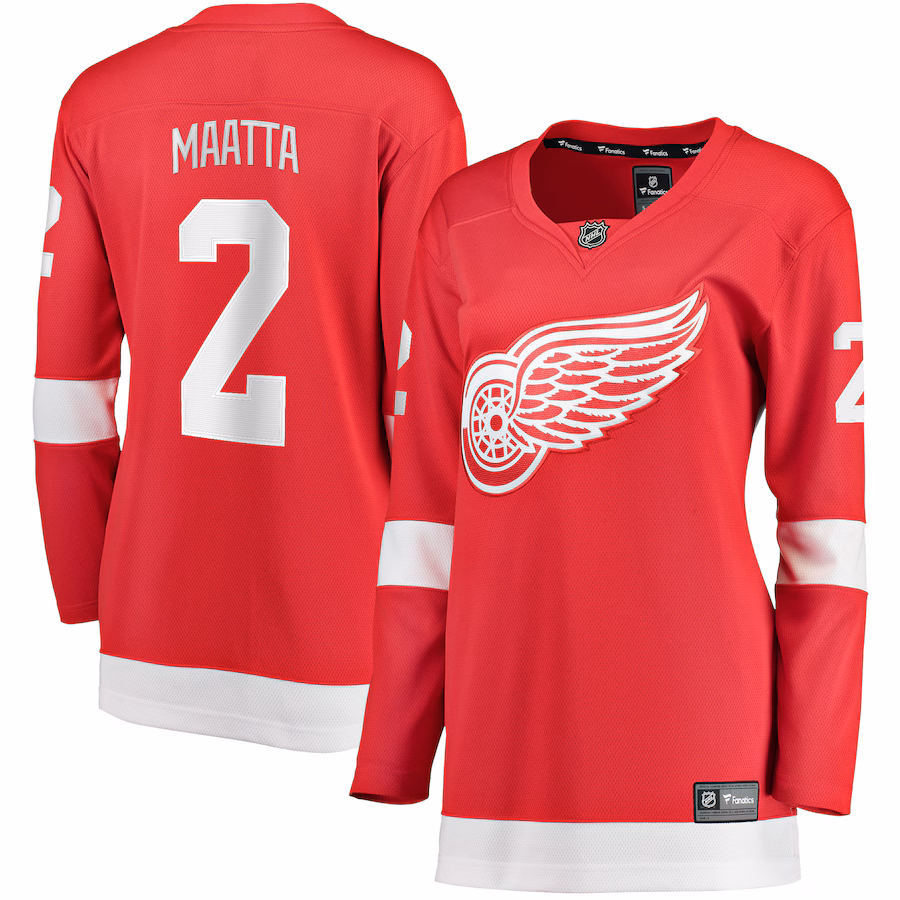 Women's Detroit Red Wings Olli Maatta Fanatics Red Home Breakaway Player Jersey - Jersey