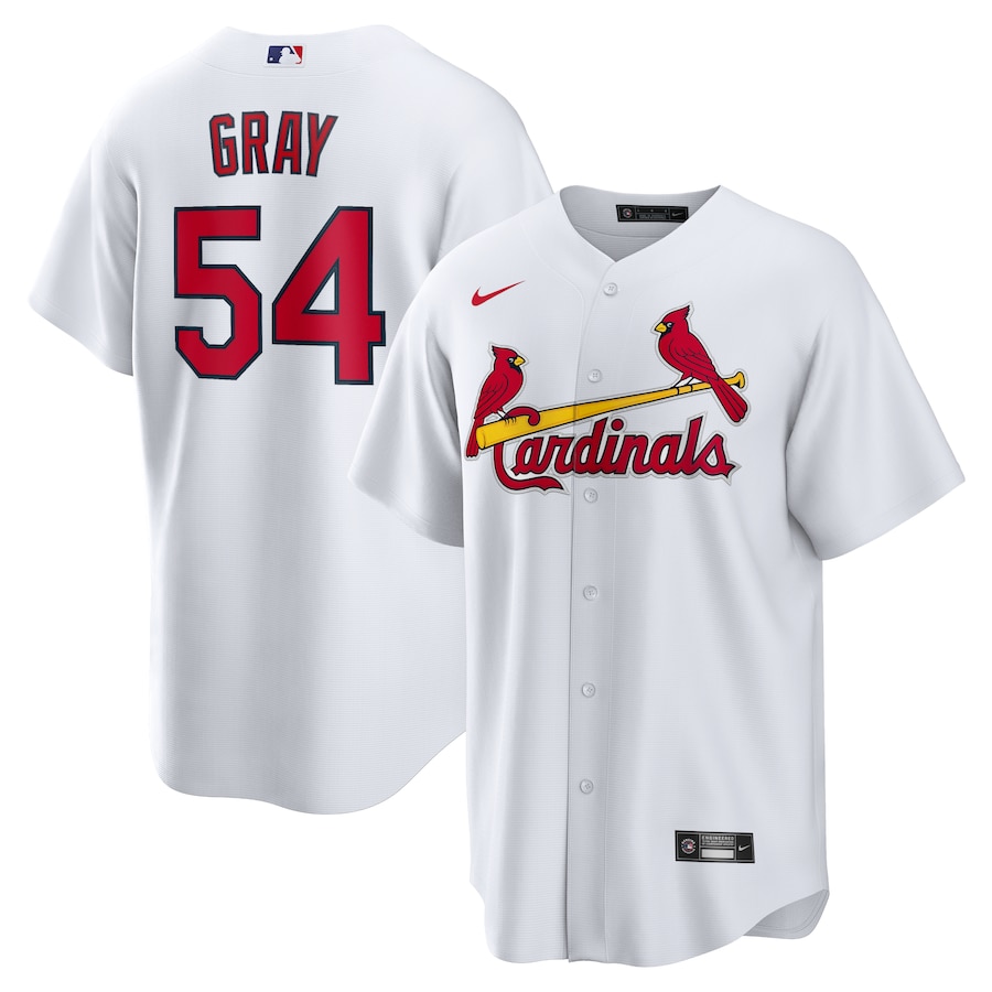 Men's St. Louis Cardinals Sonny Gray Nike White Home Replica Jersey - Jersey