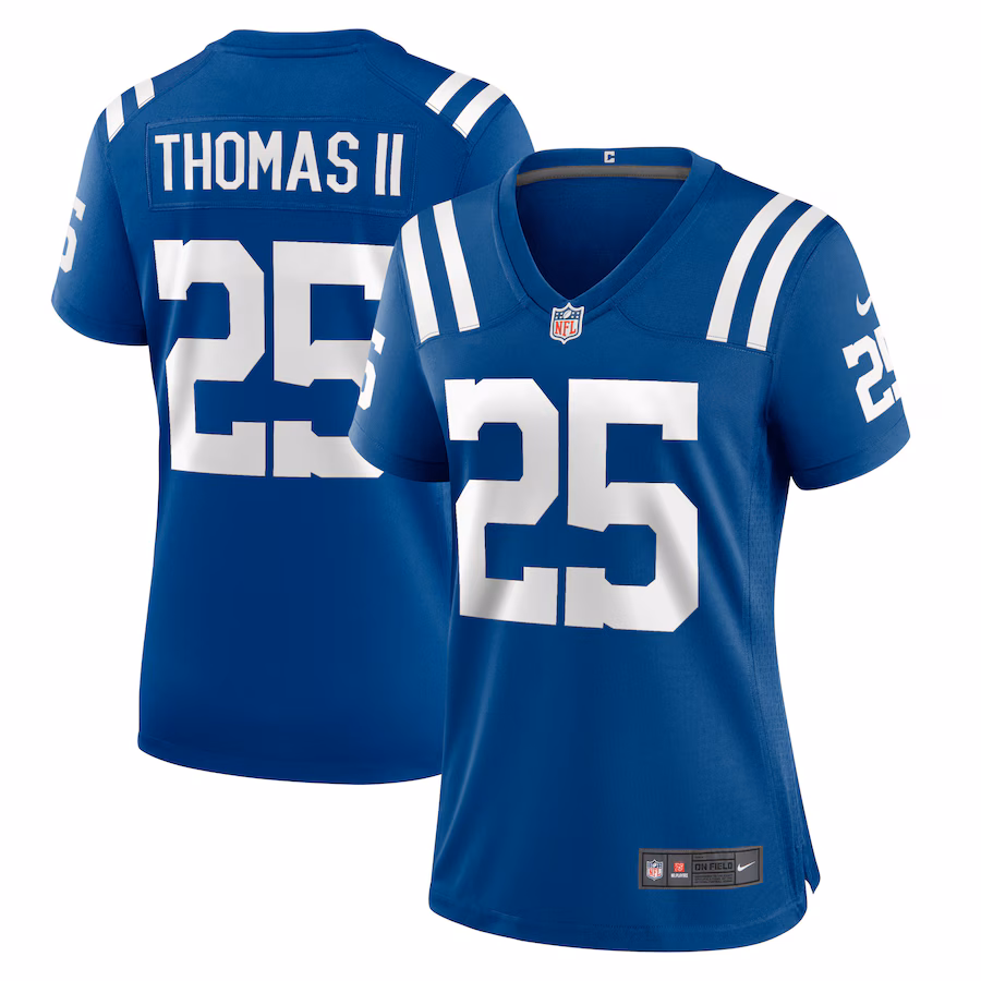 Women's Indianapolis Colts Rodney Thomas II Nike Royal Game Player Jersey - Jersey