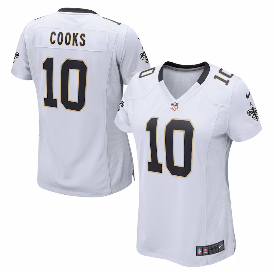 Womens New Orleans Saints Brandin Cooks Nike White Game Jersey - Jersey