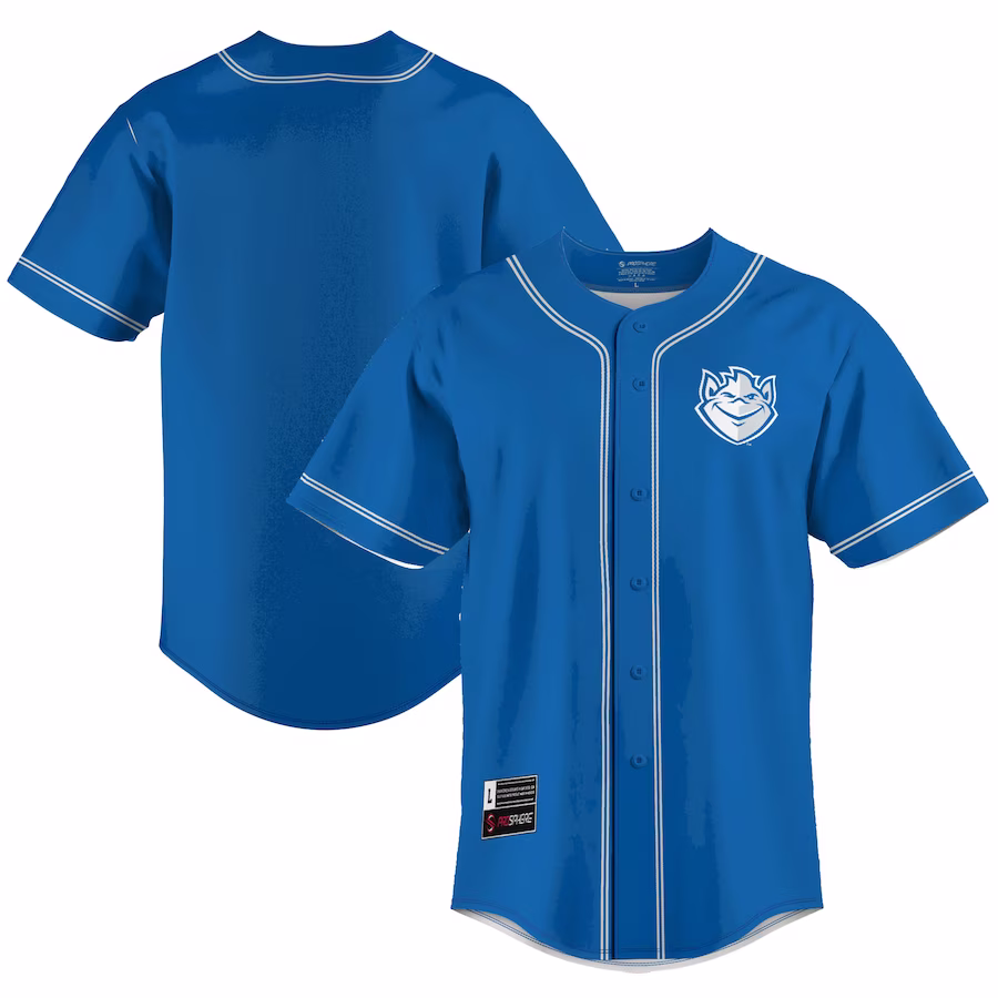 Saint Louis Billikens GameDay Greats  Lightweight Baseball Jersey - Blue - Jersey