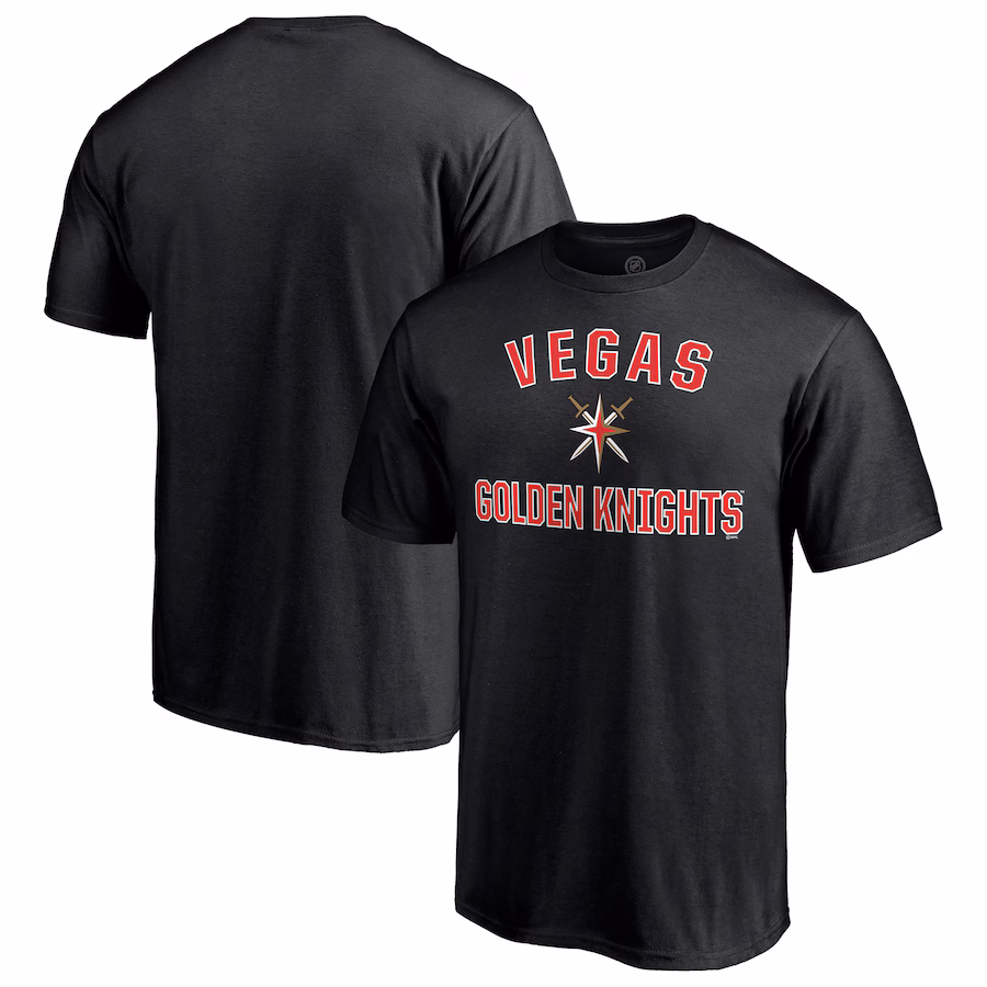 Men's Vegas Golden Knights Black Special Edition Victory Arch T-Shirt - Jersey