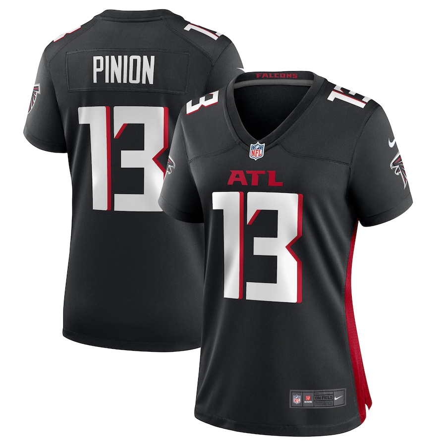 Women's Atlanta Falcons Bradley Pinion Nike Black Game Player Jersey - Jersey