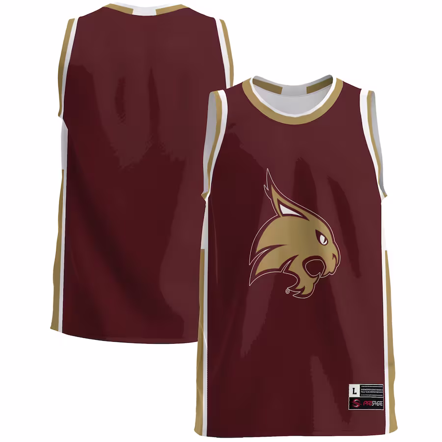 Texas State Bobcats GameDay Greats  Lightweight Basketball Jersey - Maroon - Jersey