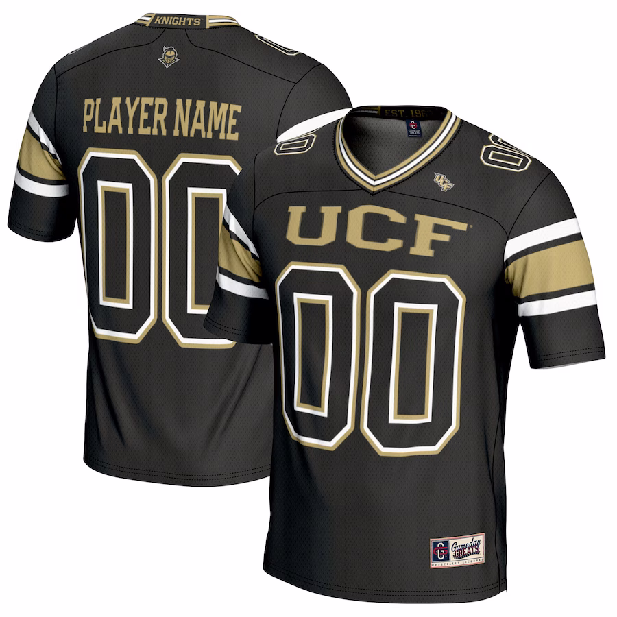 UCF Knights GameDay Greats Youth NIL Pick-A-Player Football Jersey - Black - Jersey