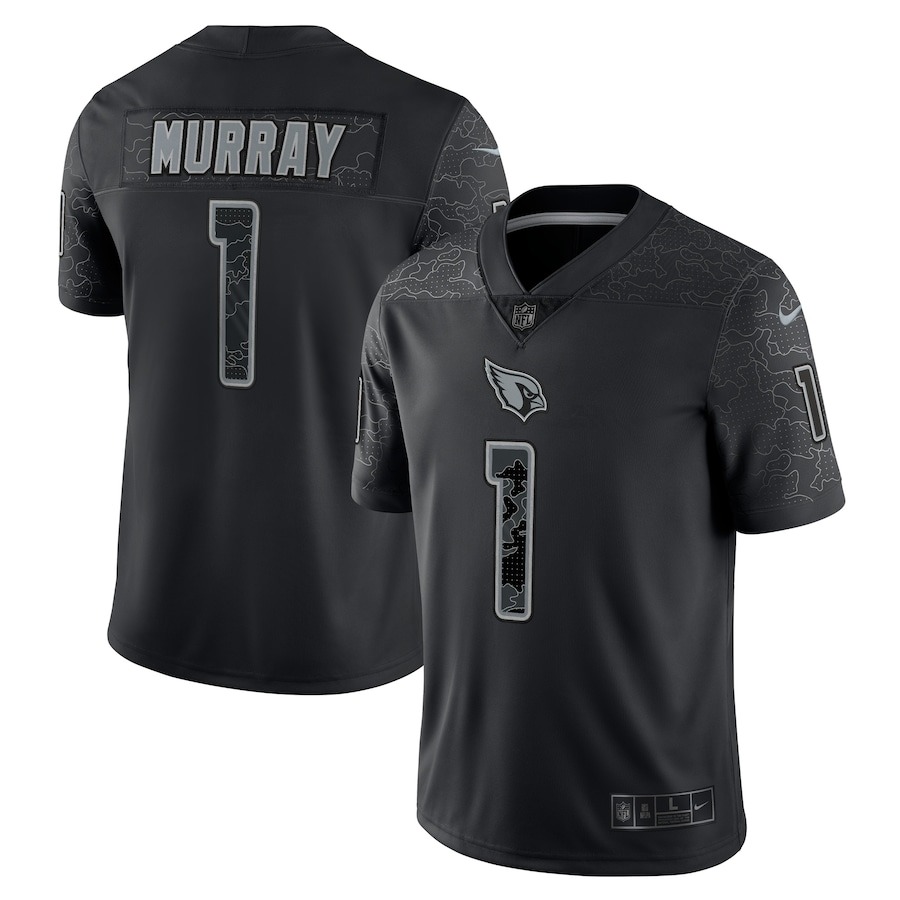 Men's Arizona Cardinals Kyler Murray Nike Black RFLCTV Limited Jersey - Jersey