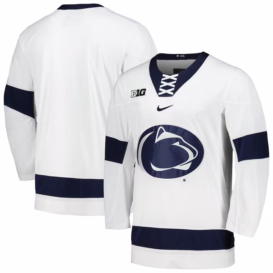 Penn State Nittany Lions Nike Replica Jersey - White - Jersey