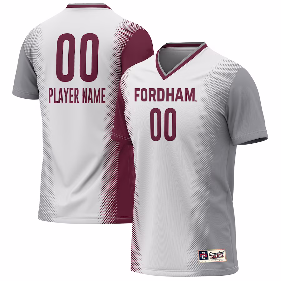 Fordham Rams GameDay Greats Unisex Pick-A-Player NIL Lightweight Soccer Jersey - White - Jersey
