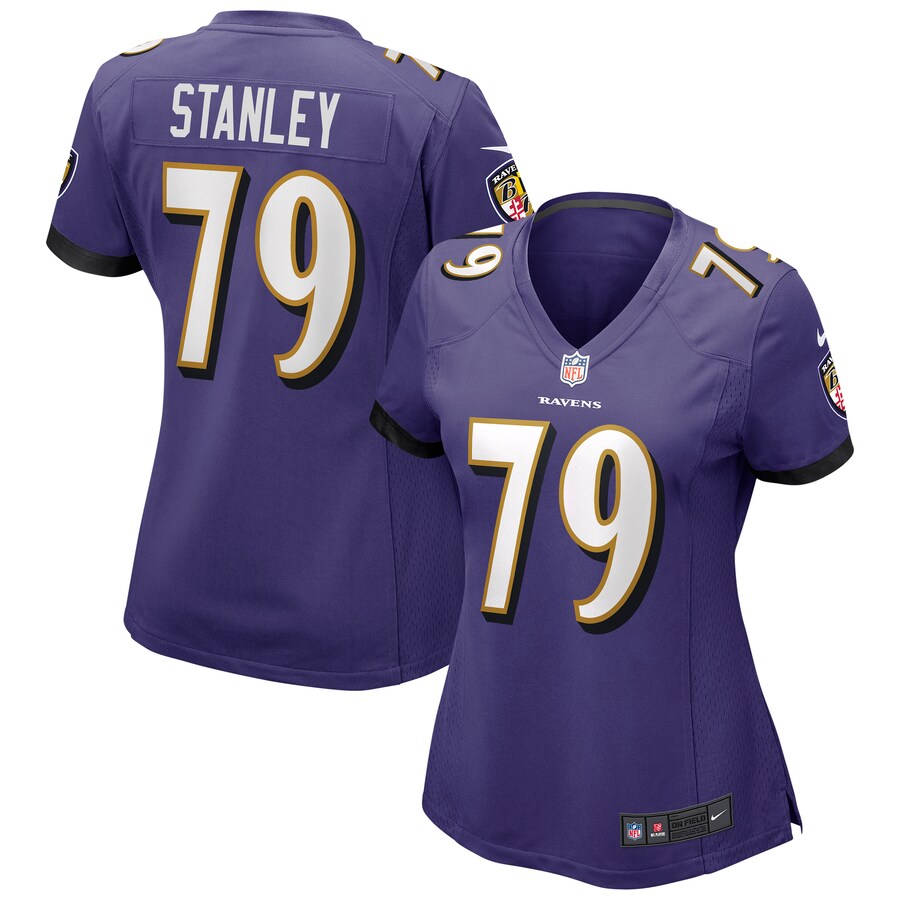 Women's Baltimore Ravens Ronnie Stanley Nike Purple Game Jersey - Jersey