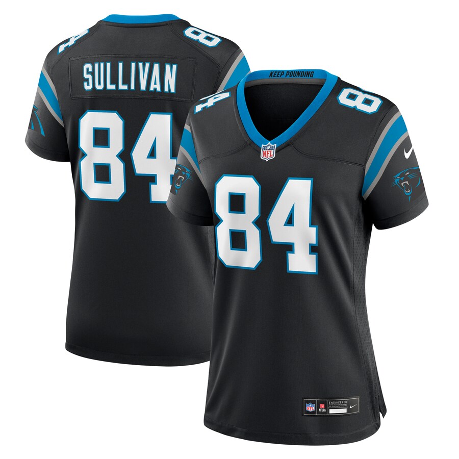 Women's Carolina Panthers Stephen Sullivan Nike Black Team Game Jersey - Jersey