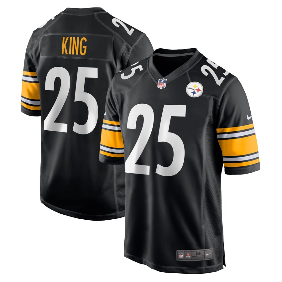 Men's Pittsburgh Steelers Desmond King Nike  Black  Game Jersey - Jersey