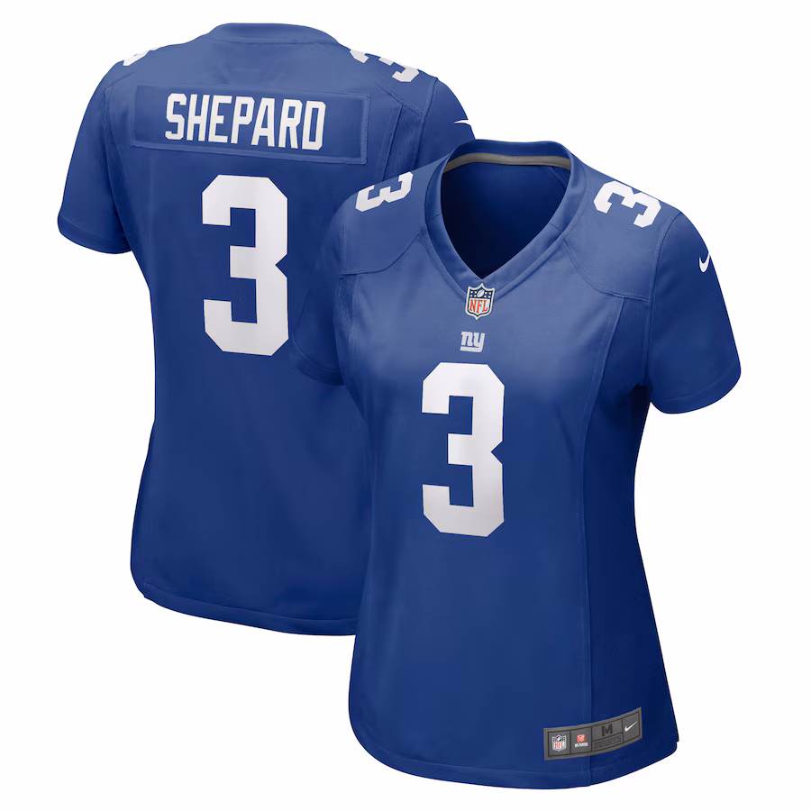 Women's New York Giants Sterling Shepard Nike Royal Game Player Jersey - Jersey