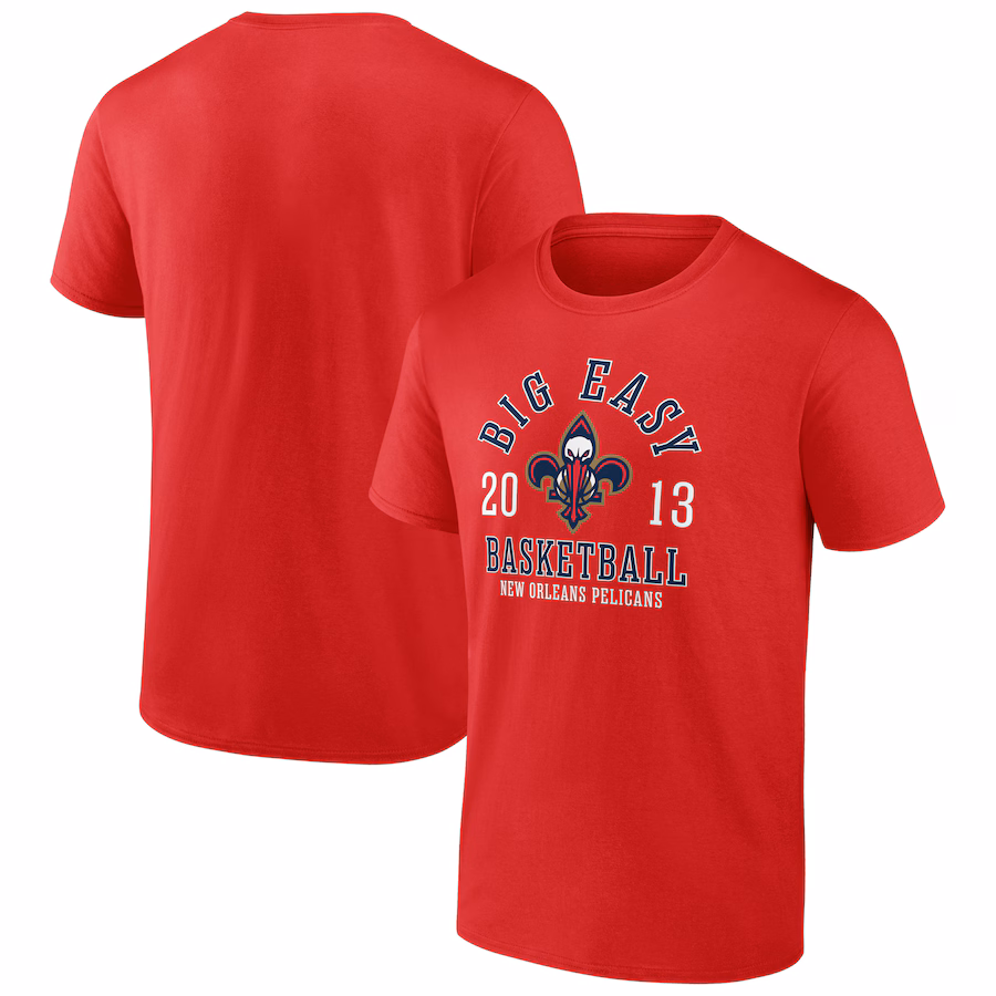 Men's New Orleans Pelicans Red The Extras T-Shirt - Jersey