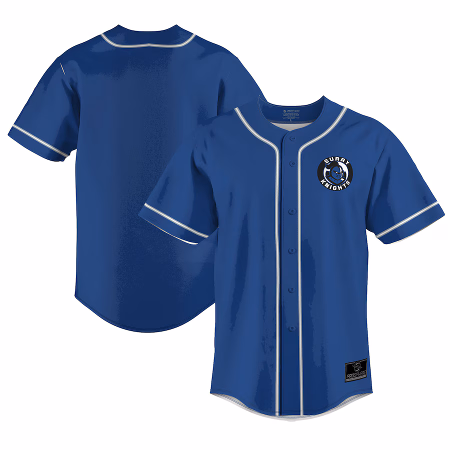 Youth ProSphere Blue Surry Community College Baseball Jersey - Jersey
