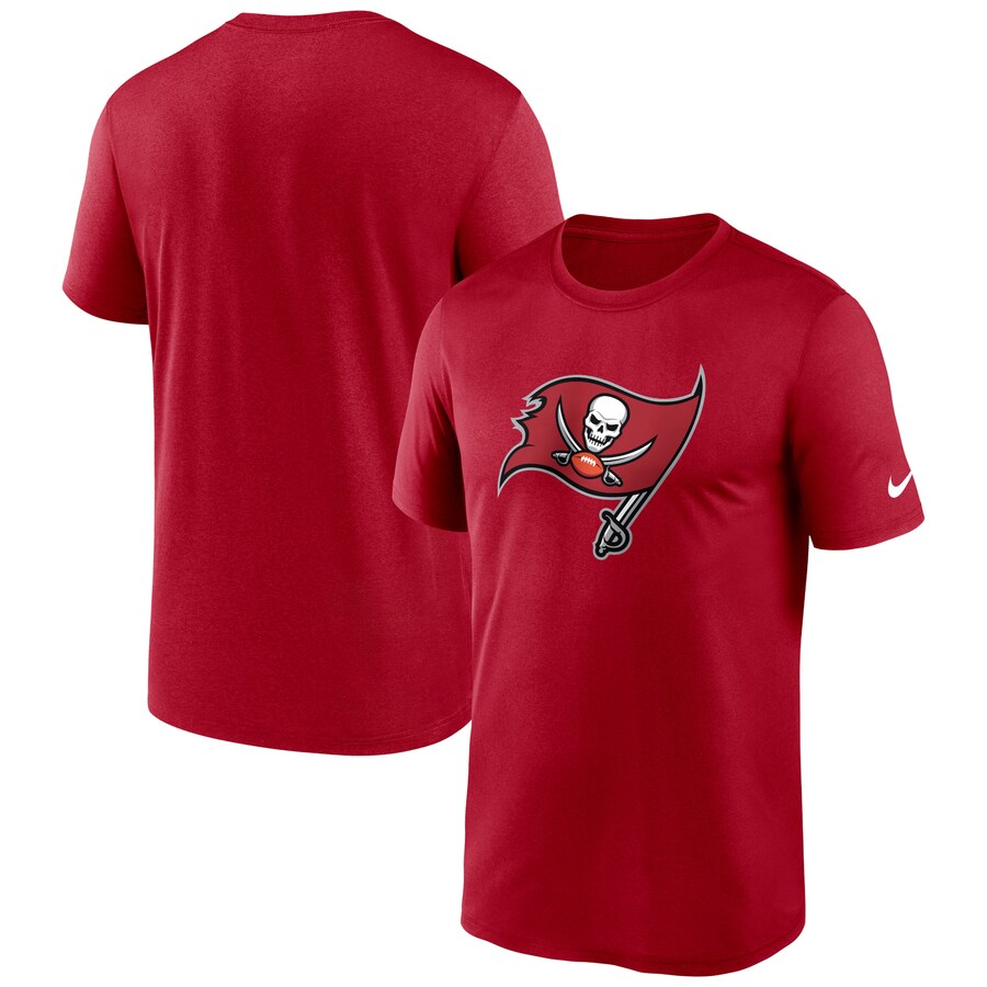 Men's Tampa Bay Buccaneers Nike Red Legend Logo Performance T-Shirt - Jersey