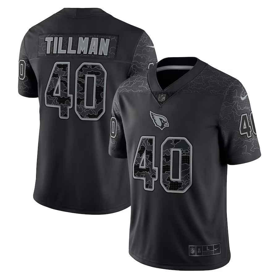 Men's Arizona Cardinals Pat Tillman Nike Black Retired Player RFLCTV Limited Jersey - Jersey
