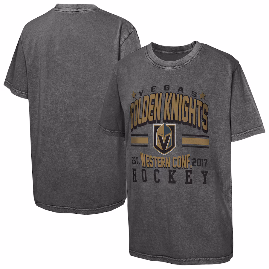 Youth Vegas Golden Knights Black Sure Short T-Shirt - Jersey