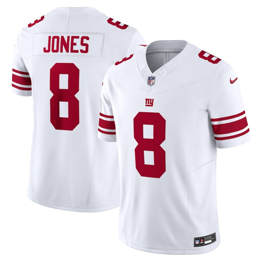 Men's New York Giants Daniel Jones Nike White Vapor F.U.S.E. Limited Jersey - Jersey