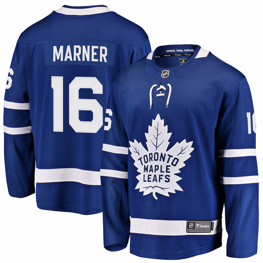 Men's Toronto Maple Leafs Mitchell Marner Fanatics Blue Breakaway Player Jersey - Jersey