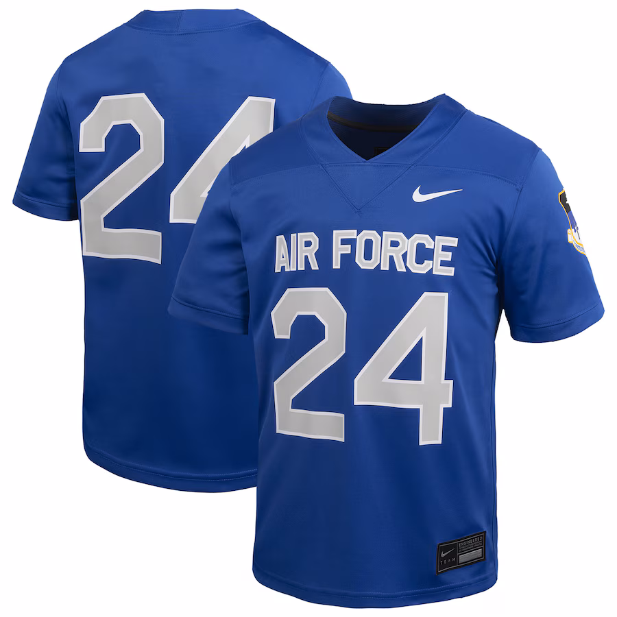 Youth Nike #24 Royal Air Force Falcons Untouchable Football Jersey - Jersey