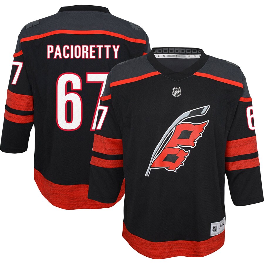 Youth Carolina Hurricanes Max Pacioretty Black Home Replica Player Jersey - Jersey