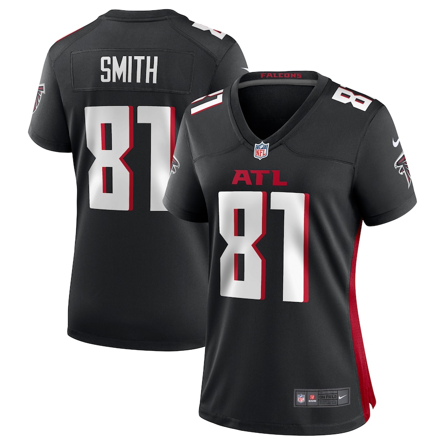 Women's Atlanta Falcons Jonnu Smith Nike Black Game Player Jersey - Jersey