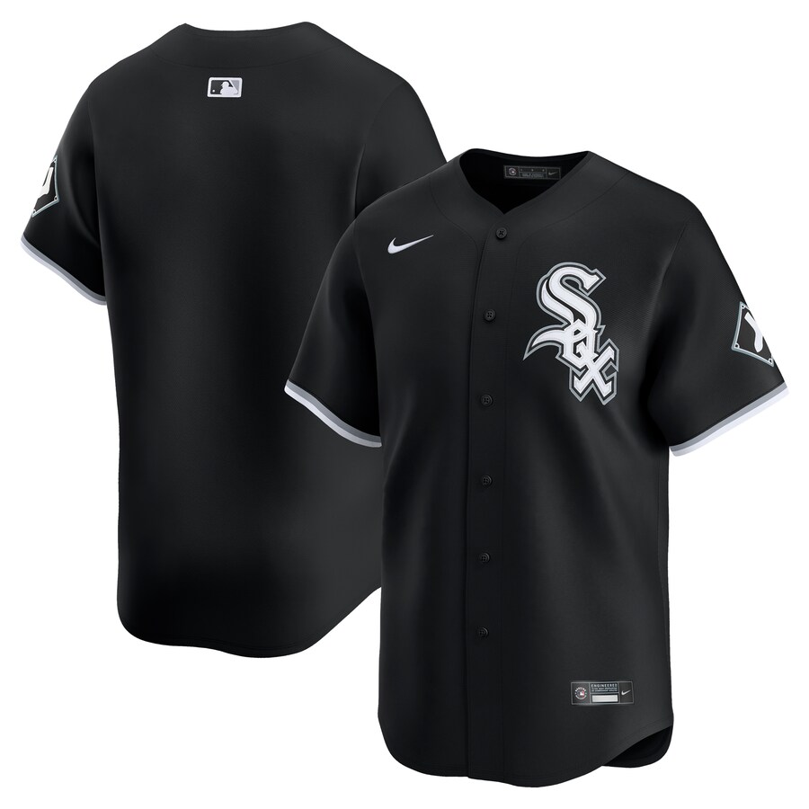 Men's Chicago White Sox  Nike Black  Alternate Limited Jersey - Jersey