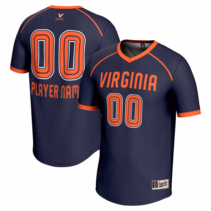 Virginia Cavaliers GameDay Greats Unisex Women's Lacrosse NIL Lightweight Jersey - Navy - Jersey