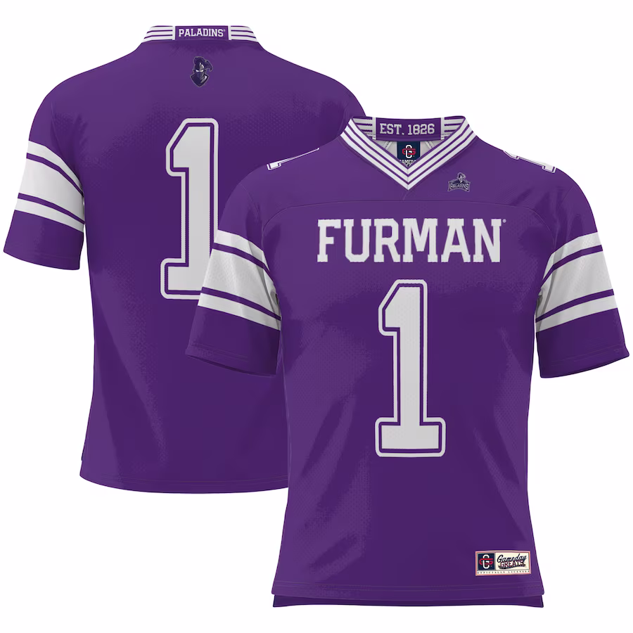 Furman Paladins GameDay Greats  #1 Football Jersey -  Purple - Jersey