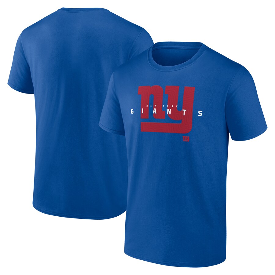 Men's New York Giants Fanatics Royal Big & Tall Coordinate T-Shirt - Jersey