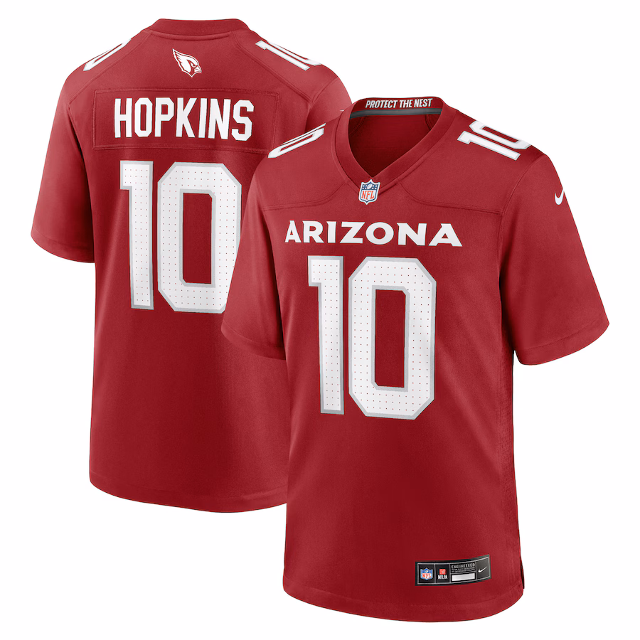 Men's Arizona Cardinals DeAndre Hopkins Nike Cardinal Game Player Jersey - Jersey