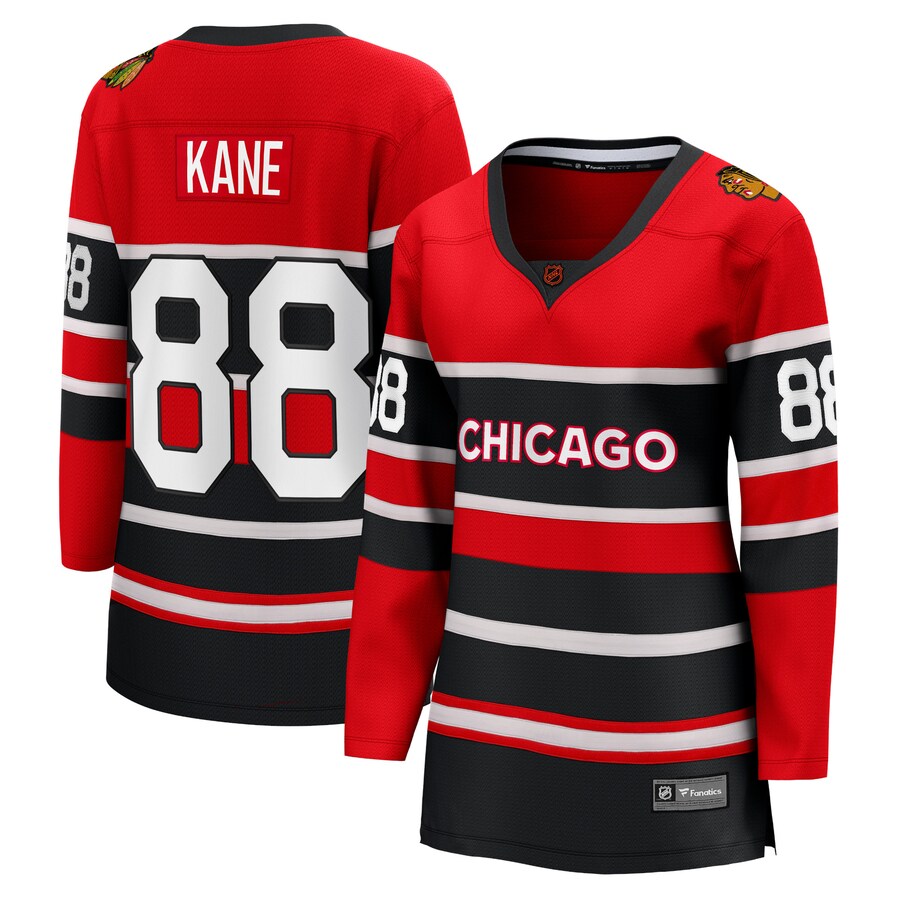 Women's Chicago Blackhawks Patrick Kane Fanatics Branded Red Special Edition 2.0 Breakaway Player Jersey - Jersey
