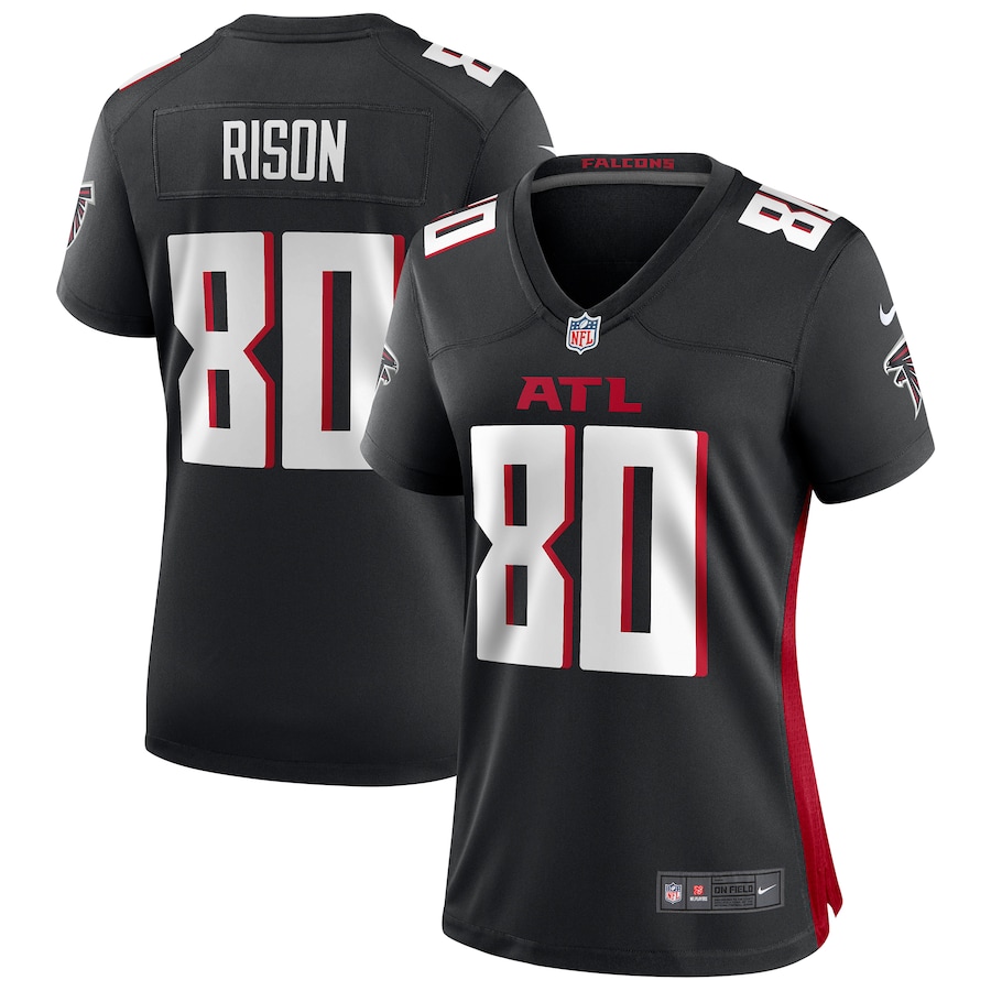 Women's Atlanta Falcons Andre Rison Nike Black Game Retired Player Jersey - Jersey