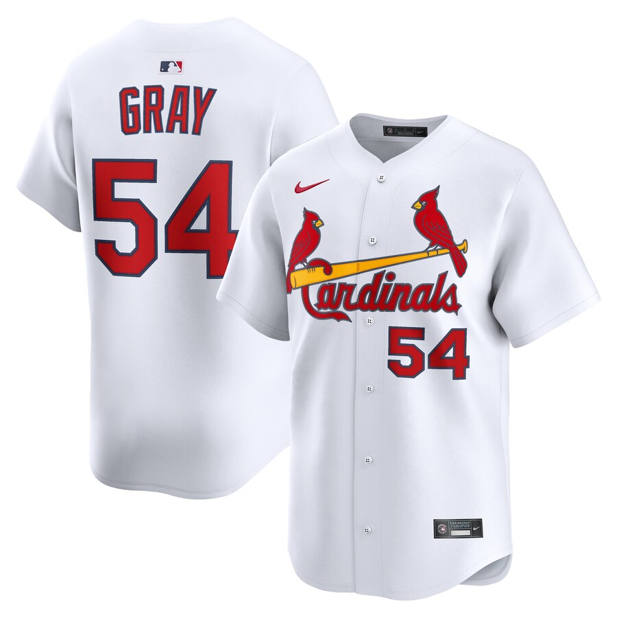 Men's St. Louis Cardinals Sonny Gray Nike White Alternate Limited Player Jersey - Jersey
