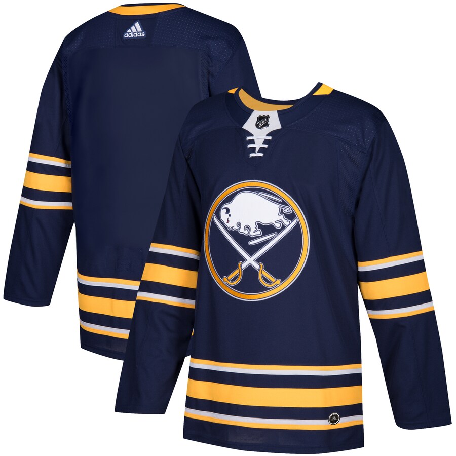Men's Buffalo Sabres adidas Navy Home Authentic Blank Jersey - Jersey