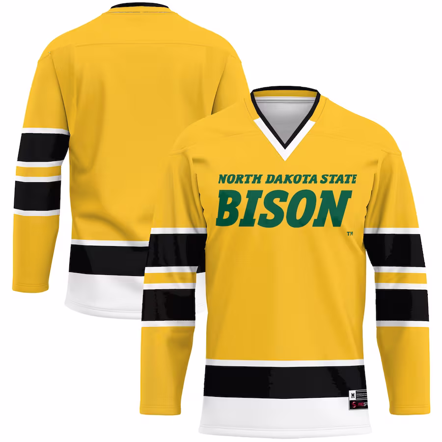 NDSU Bison GameDay Greats Hockey Jersey - Green - Jersey
