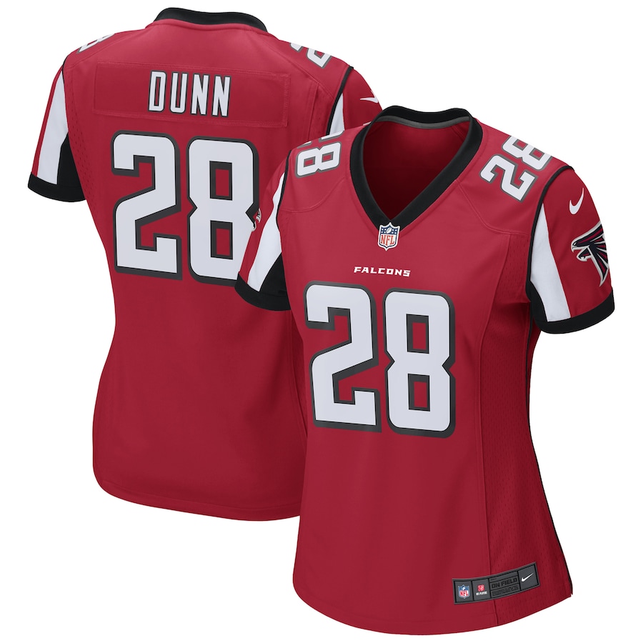 Women's Atlanta Falcons Warrick Dunn Nike Red Retired Player Game Jersey - Jersey