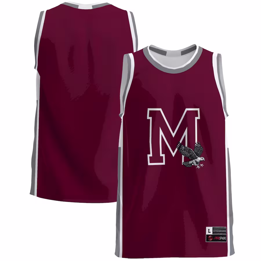 Maryland Eastern Shore Hawks GameDay Greats  Lightweight Basketball Jersey - Maroon - Jersey