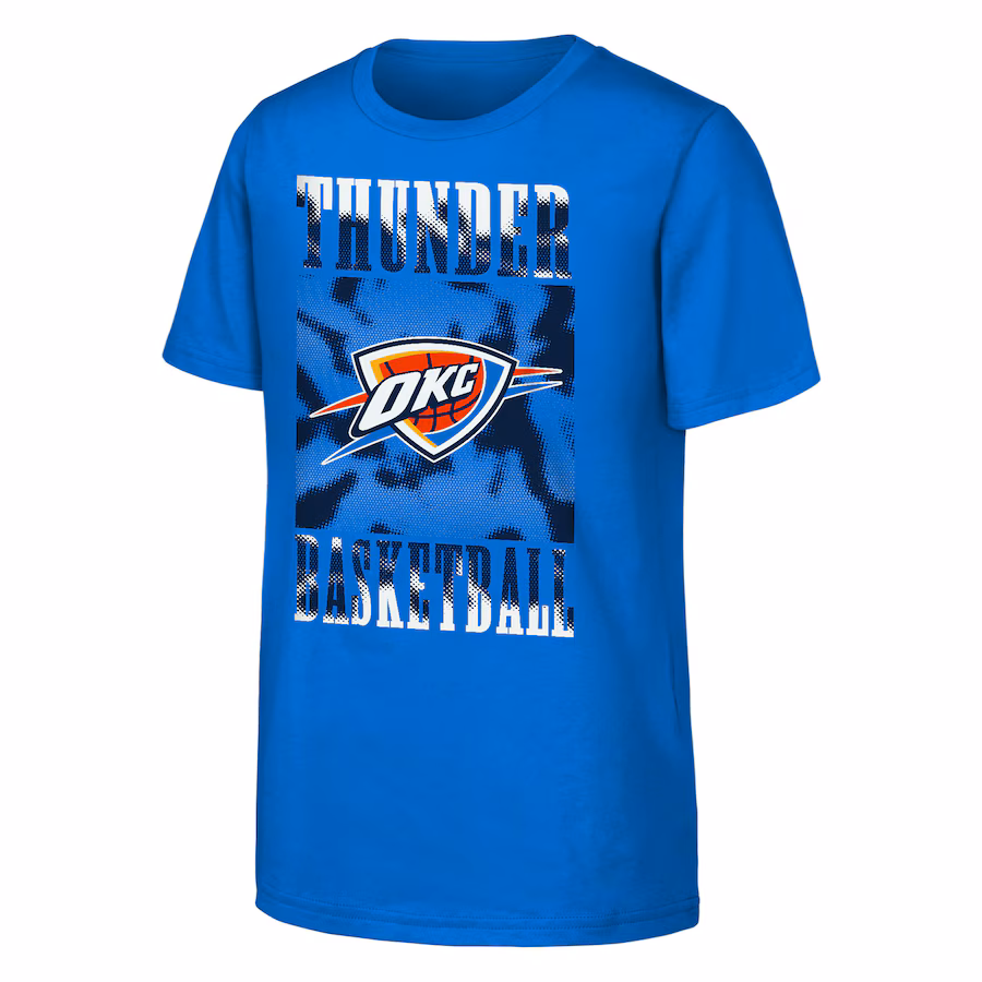 Youth Oklahoma City Thunder  Blue Garage Hero T-Shirt - Jersey