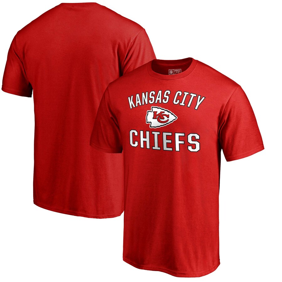 Men's Kansas City Chiefs Fanatics Red Victory Arch T-Shirt - Jersey