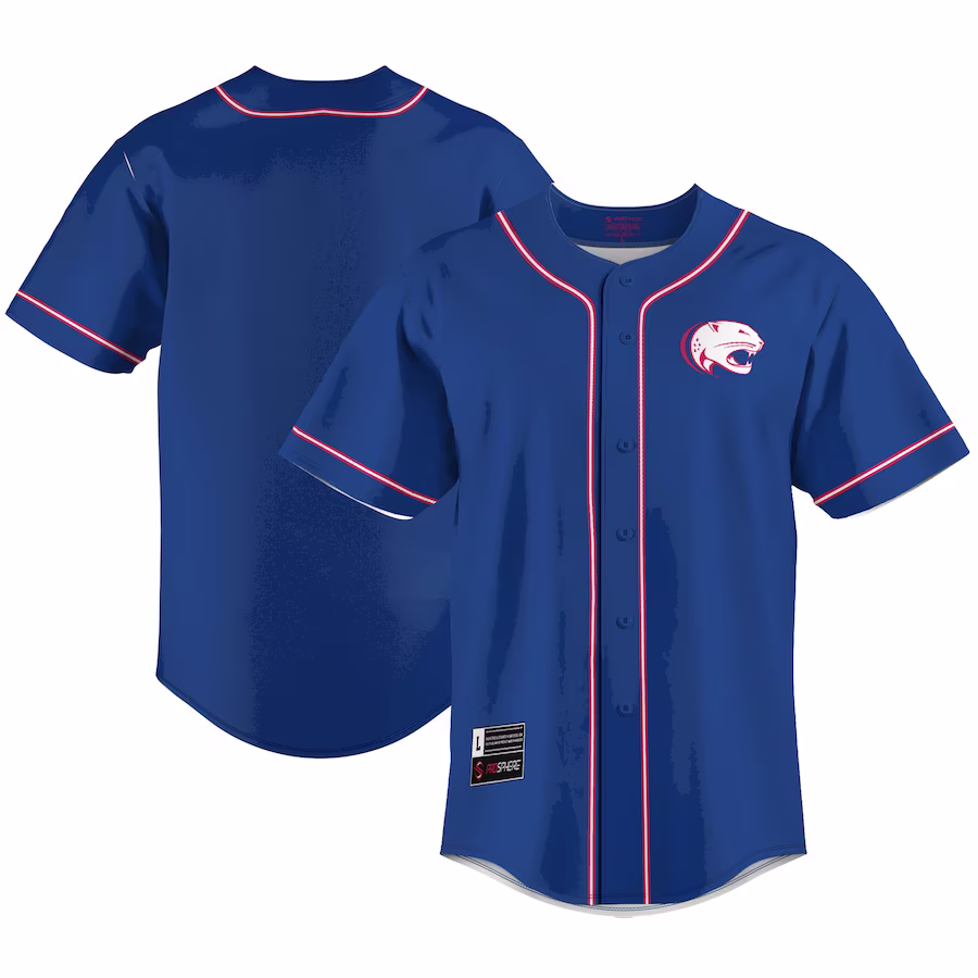 South Alabama Jaguars GameDay Greats Youth Lightweight Baseball Jersey - Blue - Jersey