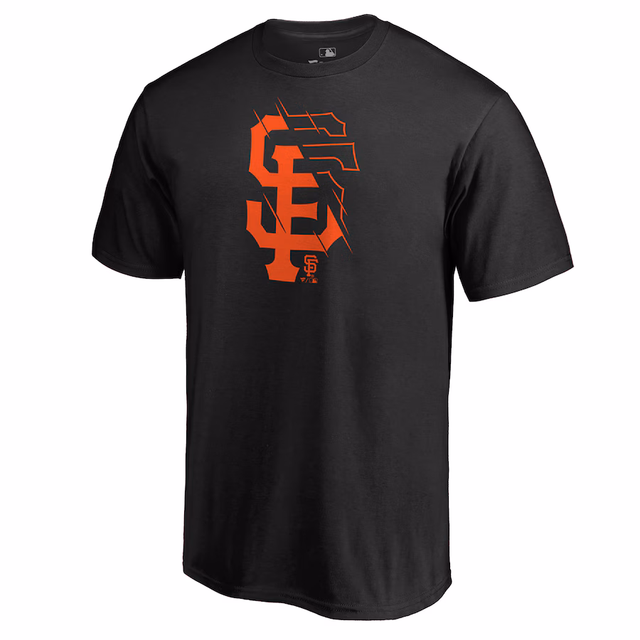Men's San Francisco Giants Black X-Ray T-Shirt - Jersey