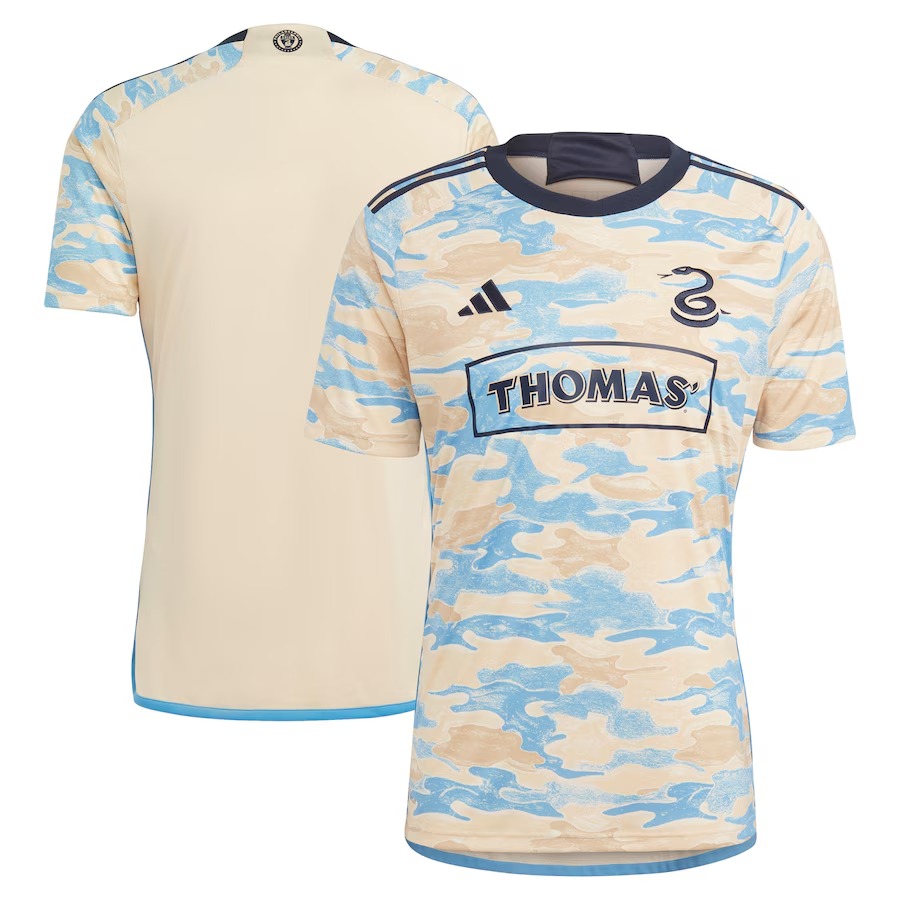 Men's Philadelphia Union adidas Tan 2023 For Philly Replica Jersey - Jersey