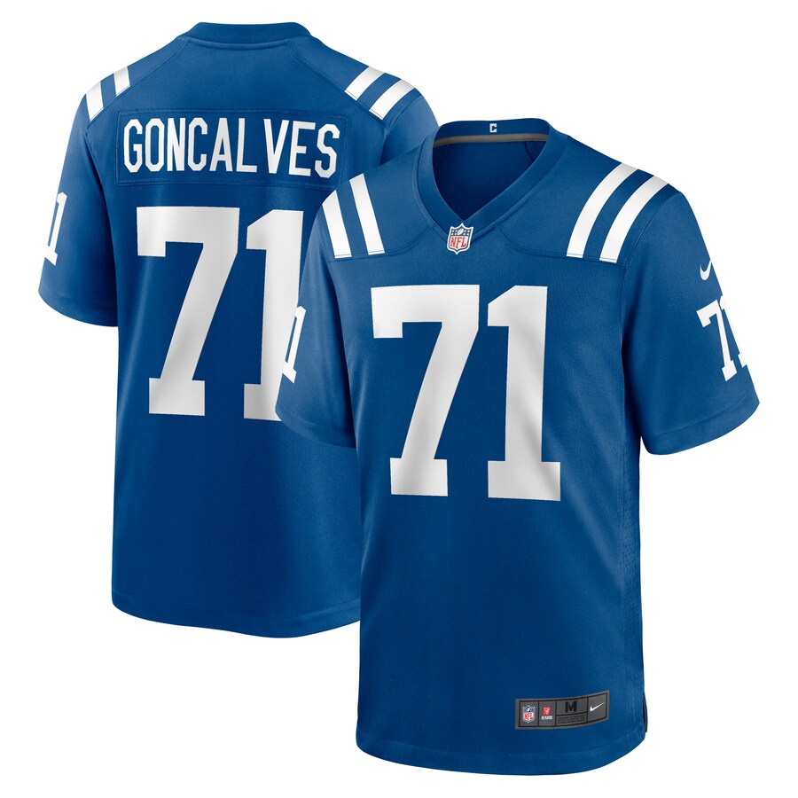 Men's Indianapolis Colts Matt Goncalves Nike  Royal Game Jersey - Jersey