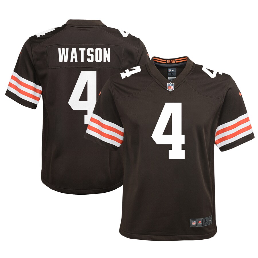 Youth Cleveland Browns Deshaun Watson Nike Brown Game Jersey - Jersey