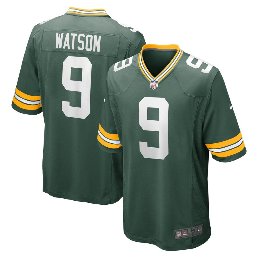 Men's Green Bay Packers Christian Watson Nike Green Game Player Jersey - Jersey