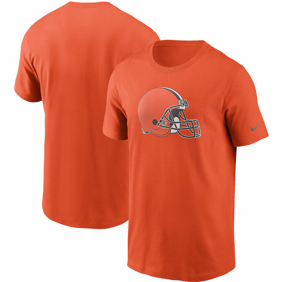 Men's Cleveland Browns Nike Orange Primary Logo T-Shirt - Jersey