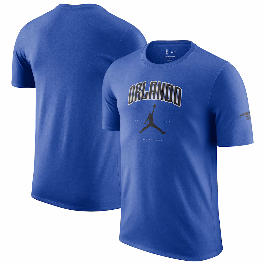 Unisex Orlando Magic Jordan Brand Blue Essential Cities T-Shirt - Jersey